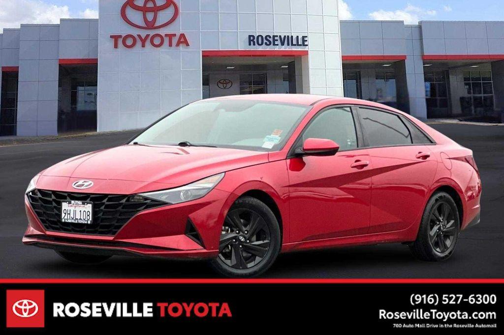 used 2021 Hyundai Elantra car, priced at $14,999