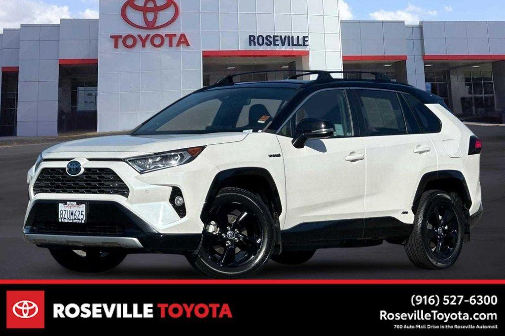 used 2021 Toyota RAV4 Hybrid car, priced at $29,999