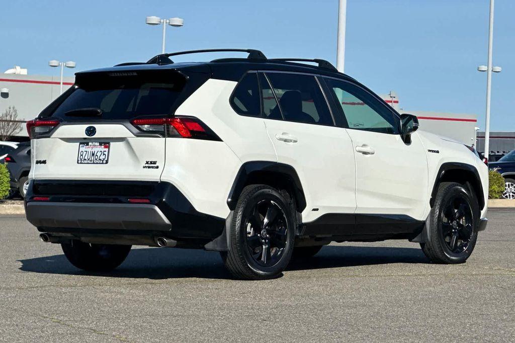 used 2021 Toyota RAV4 Hybrid car, priced at $29,999