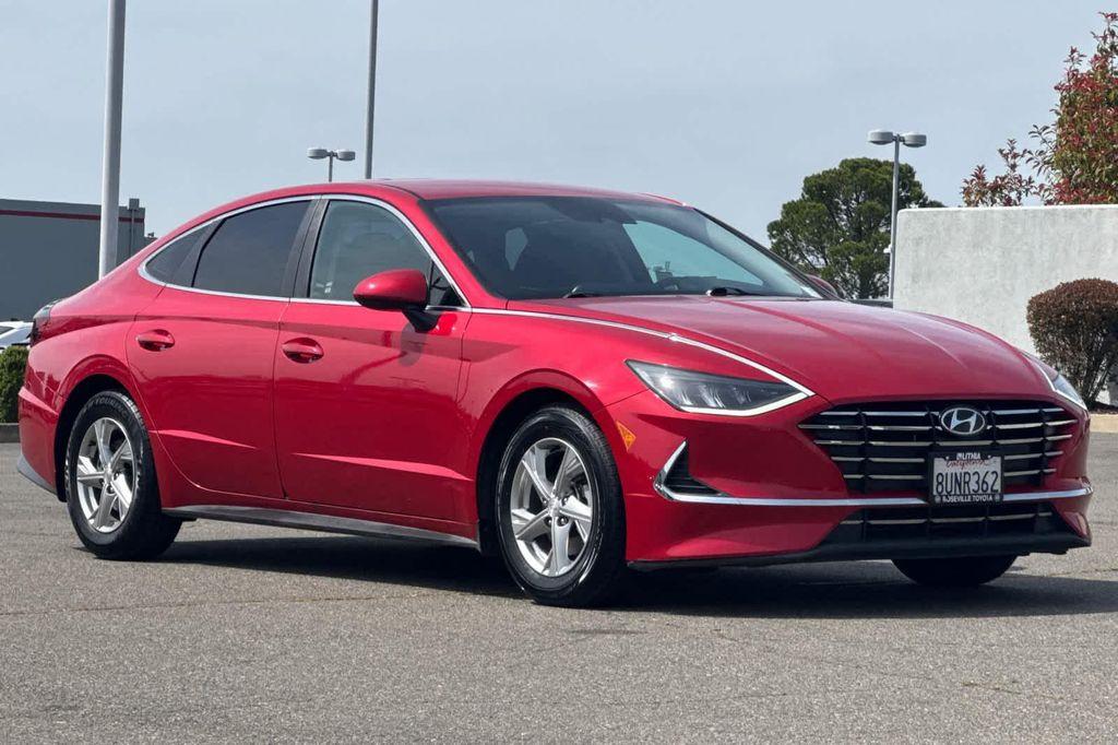 used 2021 Hyundai Sonata car, priced at $17,999