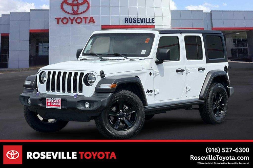 used 2022 Jeep Wrangler Unlimited car, priced at $27,062