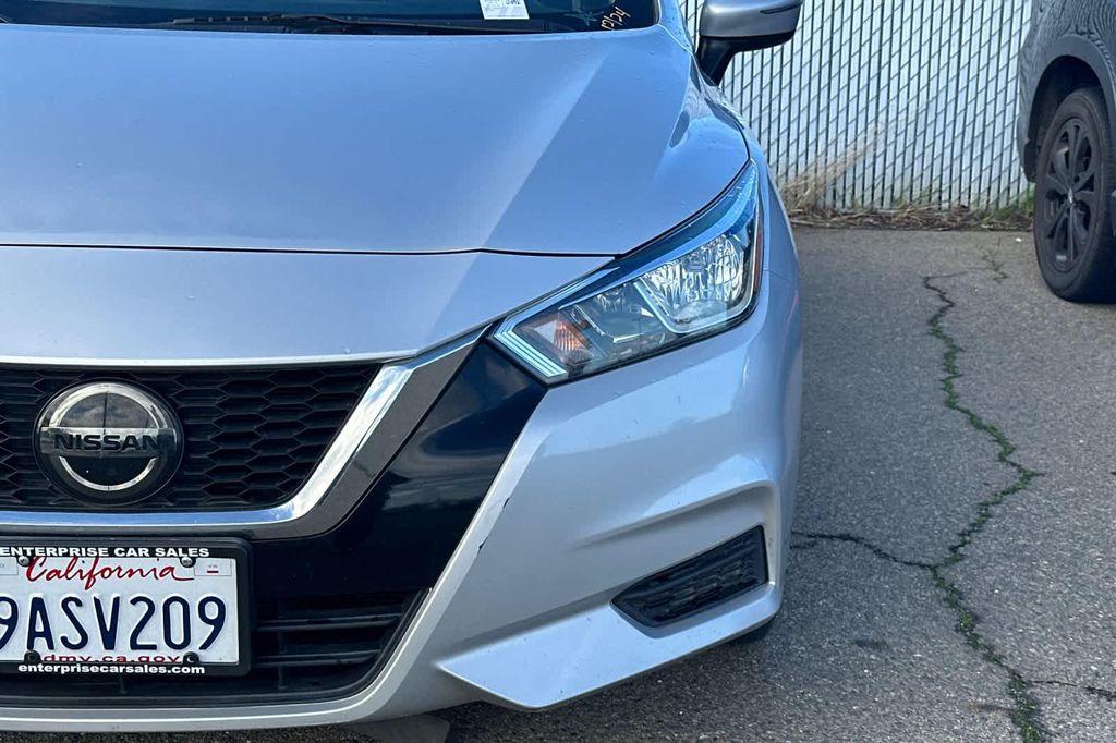 used 2021 Nissan Versa car, priced at $14,999