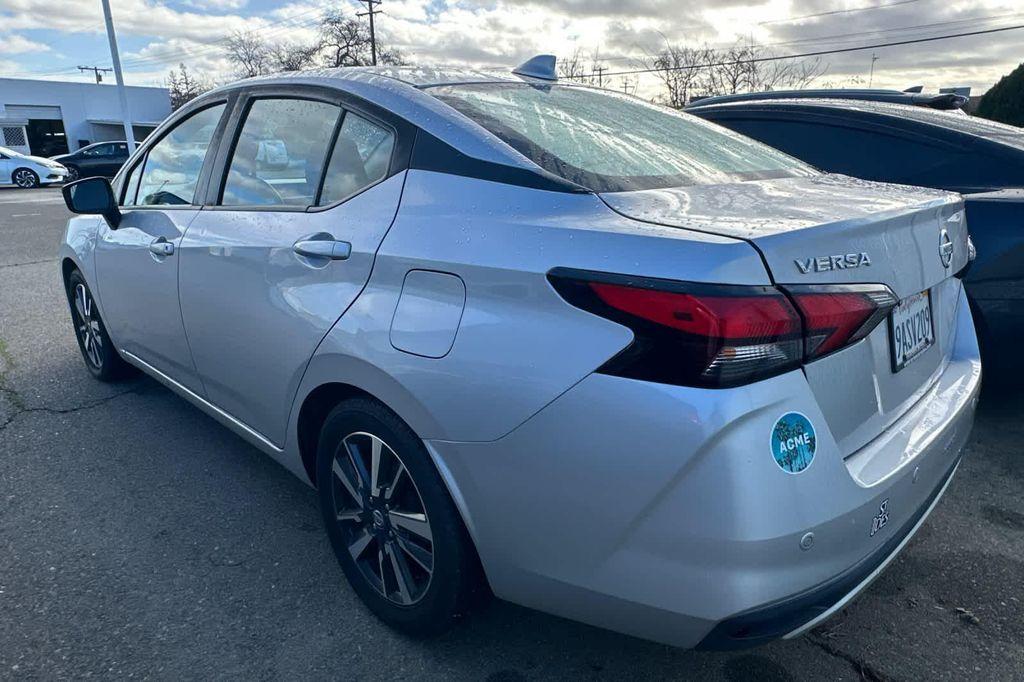 used 2021 Nissan Versa car, priced at $14,999