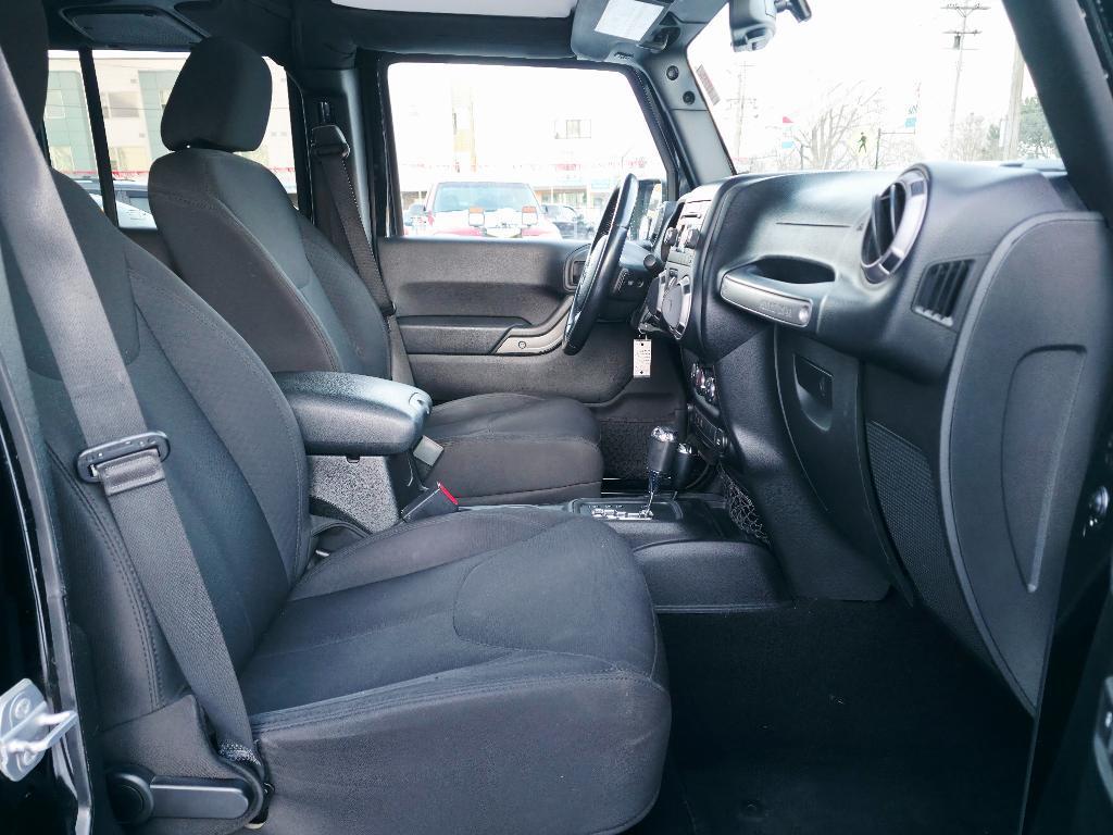 used 2015 Jeep Wrangler Unlimited car, priced at $12,867