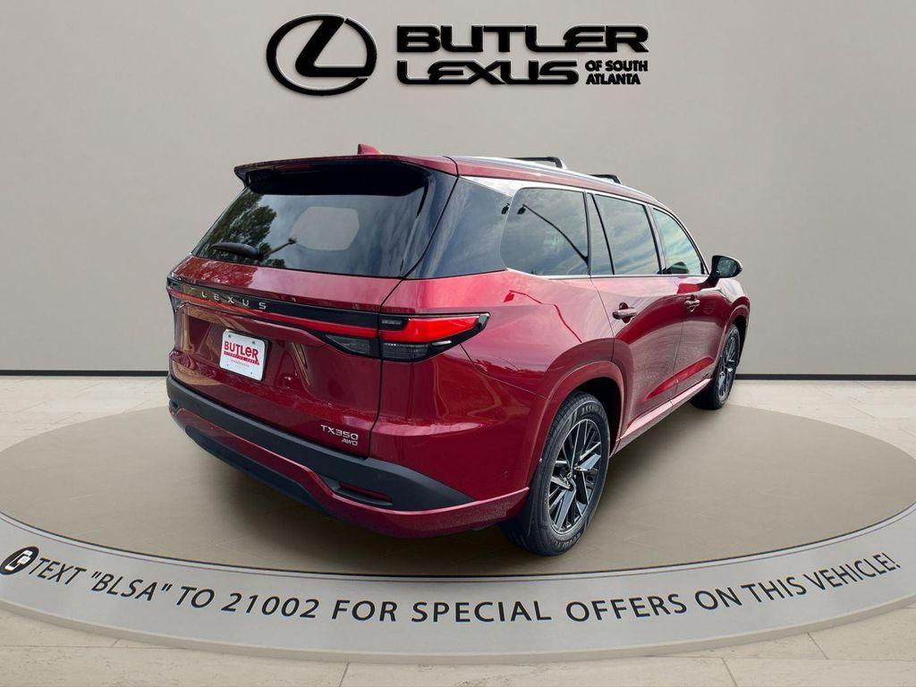 new 2026 Lexus TX 350 car, priced at $66,307