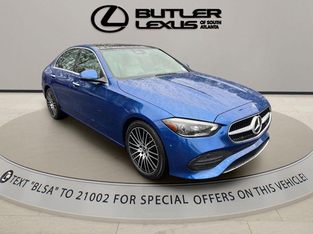 used 2023 Mercedes-Benz C-Class car, priced at $29,595
