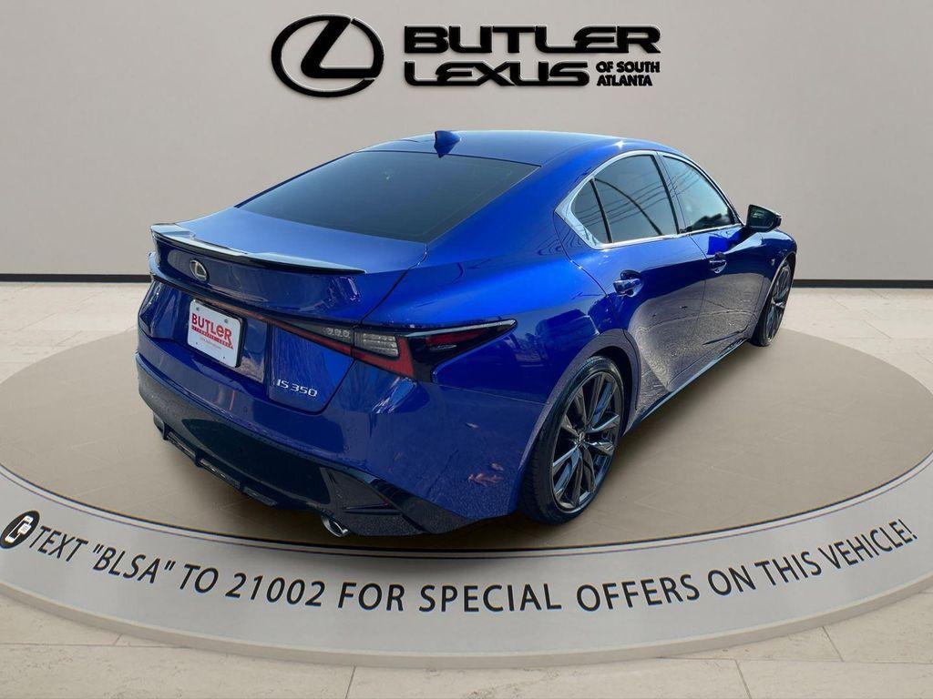 used 2023 Lexus IS 350 car, priced at $44,390