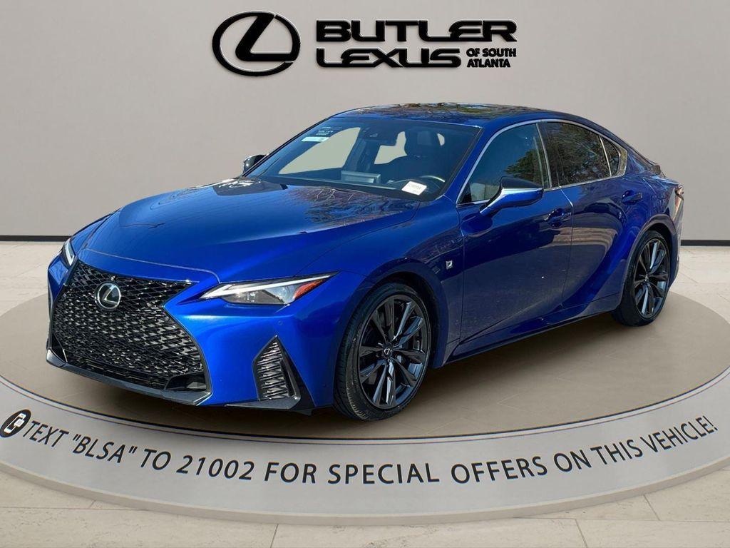 used 2023 Lexus IS 350 car, priced at $44,390