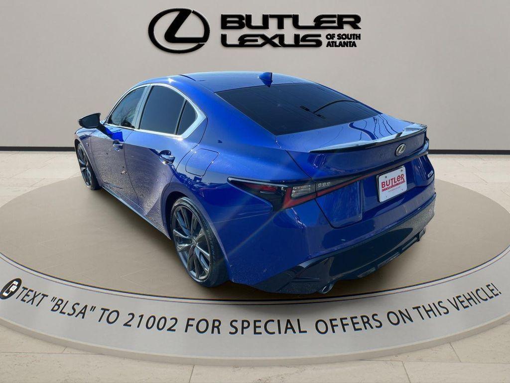 used 2023 Lexus IS 350 car, priced at $44,390