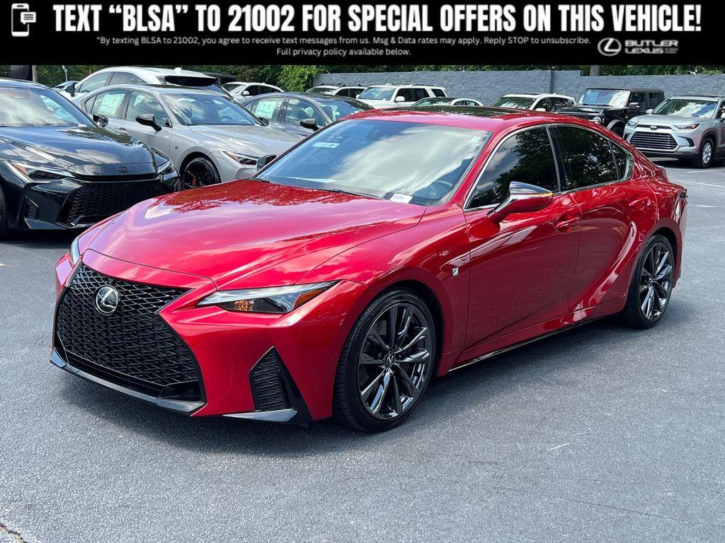 used 2023 Lexus IS 350 car, priced at $46,890