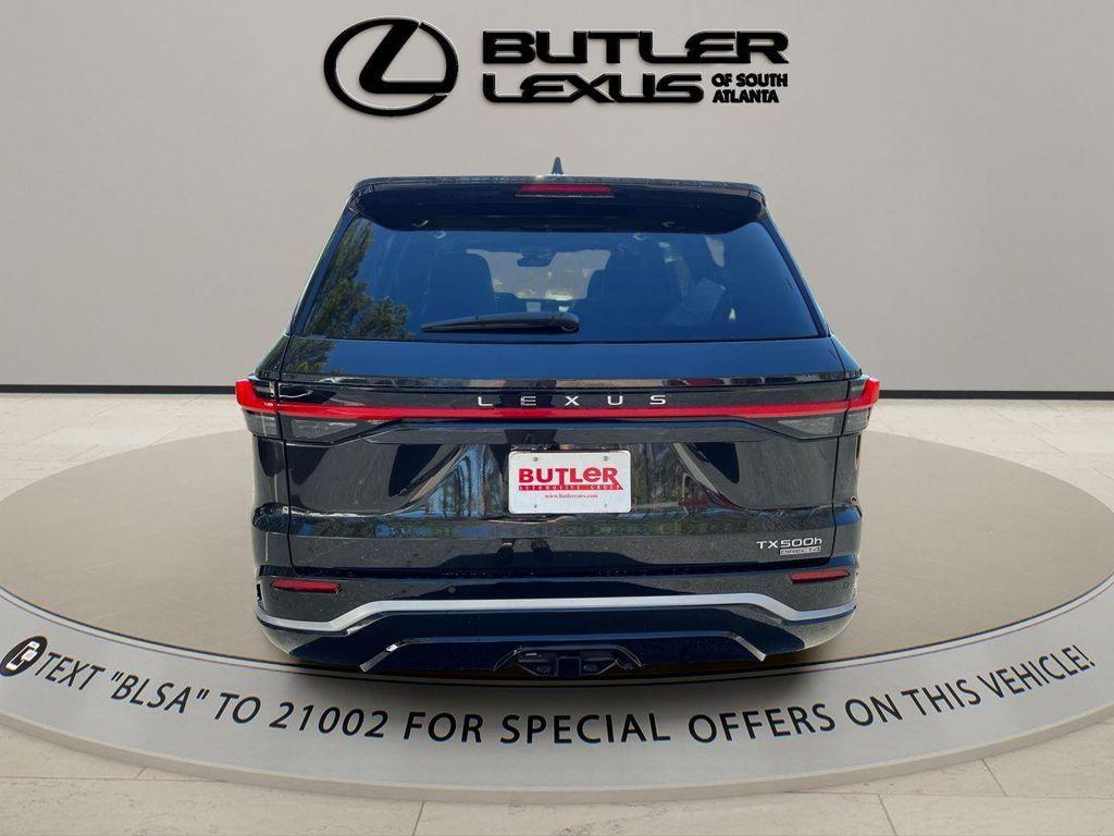 new 2026 Lexus TX 500h car, priced at $77,137