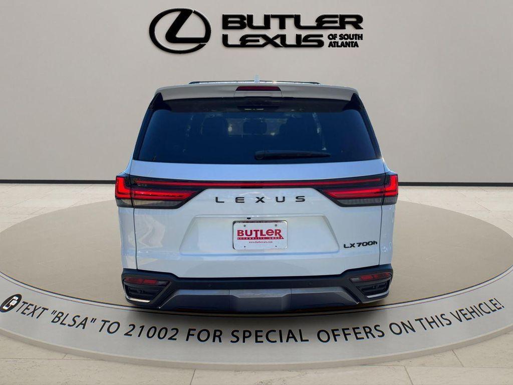 new 2026 Lexus LX 700h car, priced at $123,348