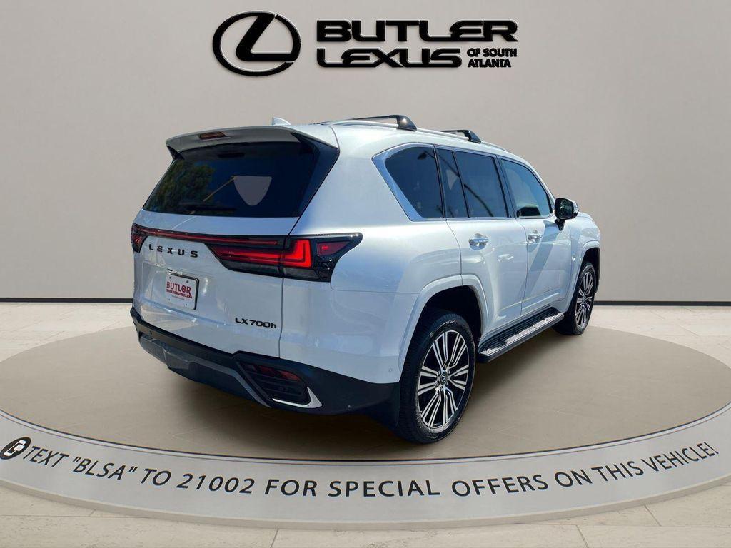 new 2026 Lexus LX 700h car, priced at $123,348