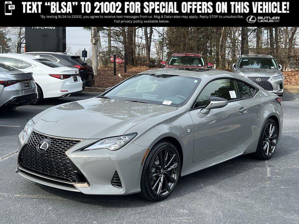 new 2025 Lexus RC 350 car, priced at $59,633