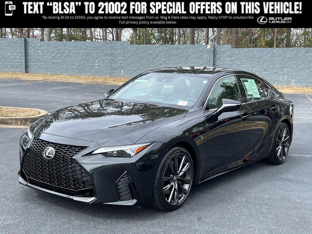 used 2025 Lexus IS 350 car, priced at $45,990