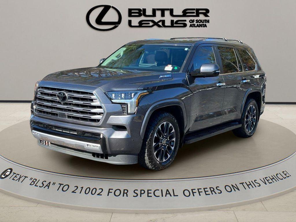 used 2024 Toyota Sequoia car, priced at $62,900