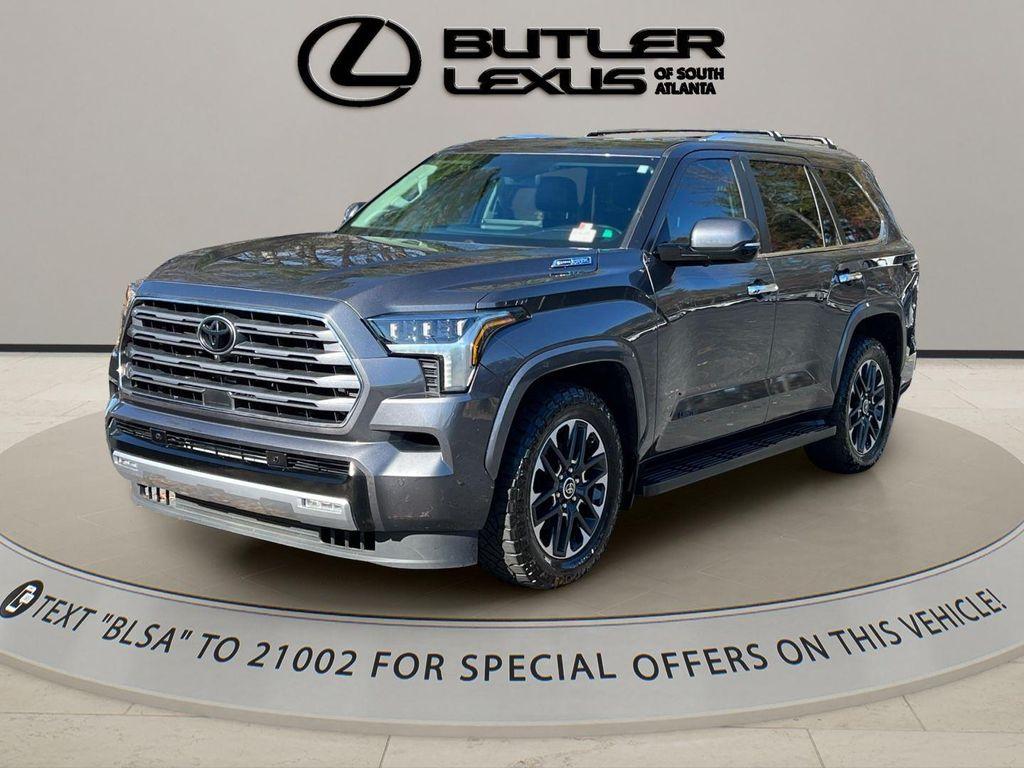 used 2024 Toyota Sequoia car, priced at $62,900