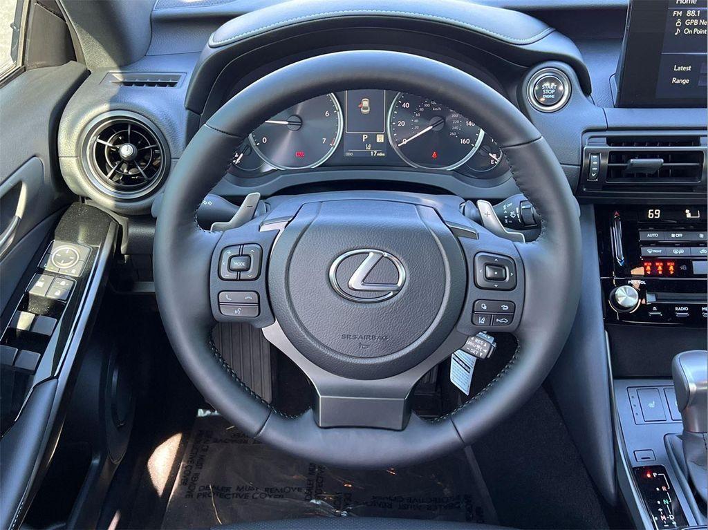new 2025 Lexus IS 350 car, priced at $47,343