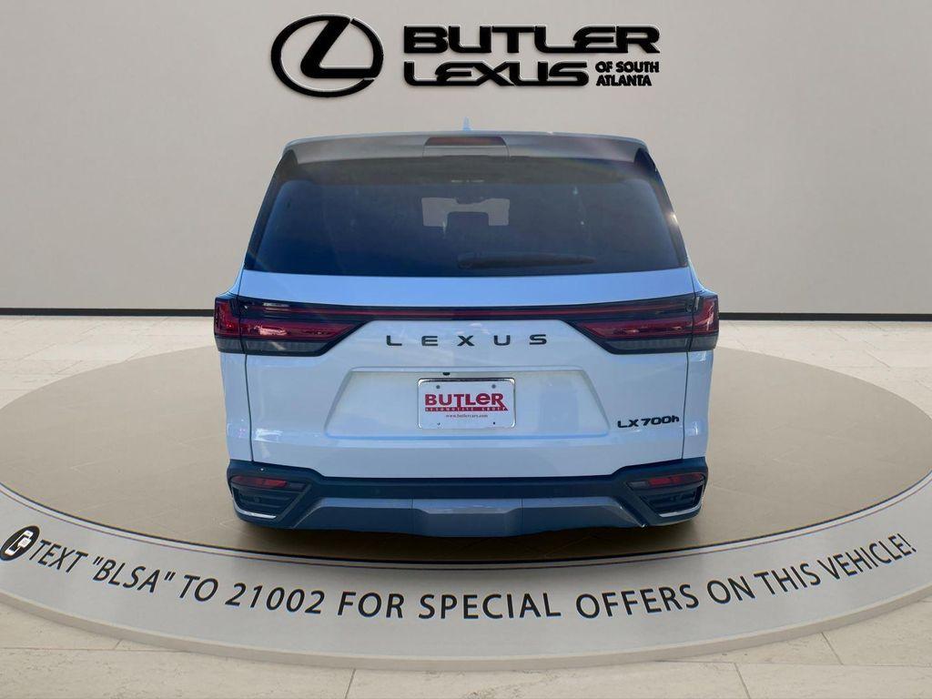 new 2026 Lexus LX 700h car, priced at $122,098