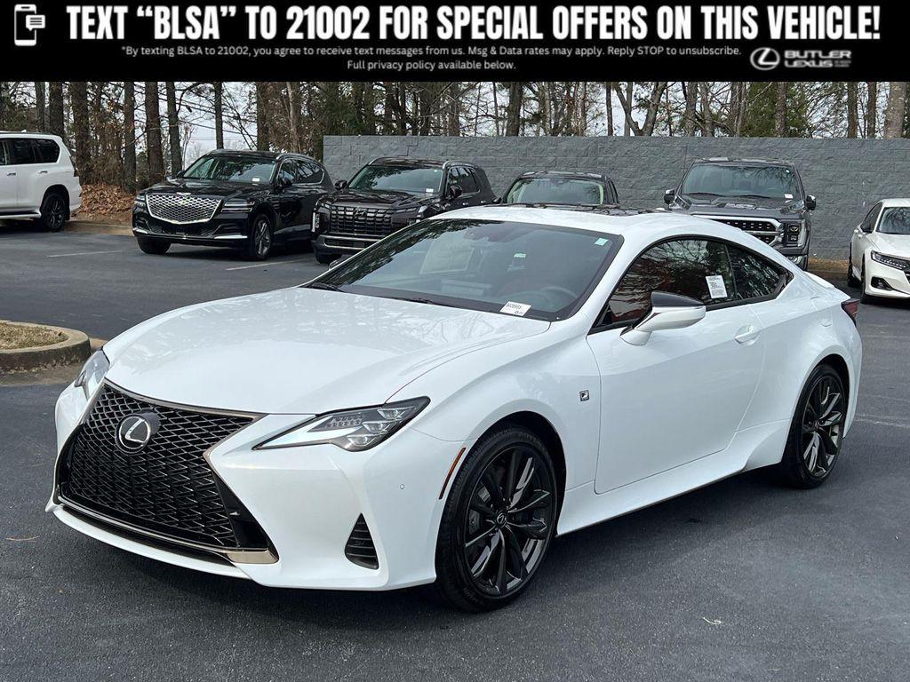 new 2025 Lexus RC 350 car, priced at $60,743
