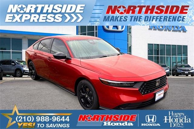 new 2025 Honda Accord car, priced at $32,210