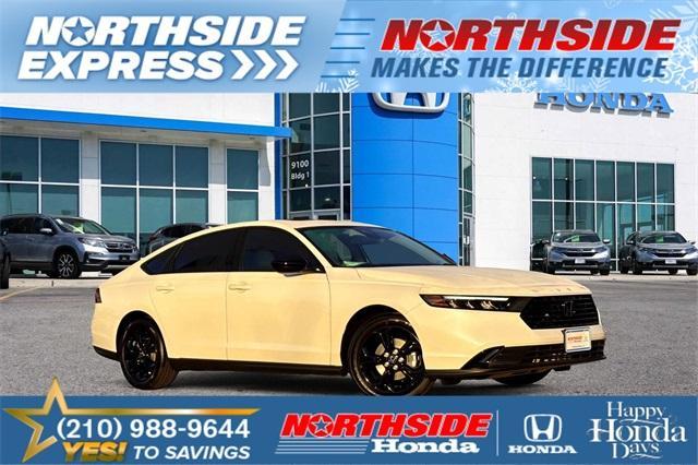 new 2025 Honda Accord car, priced at $32,210