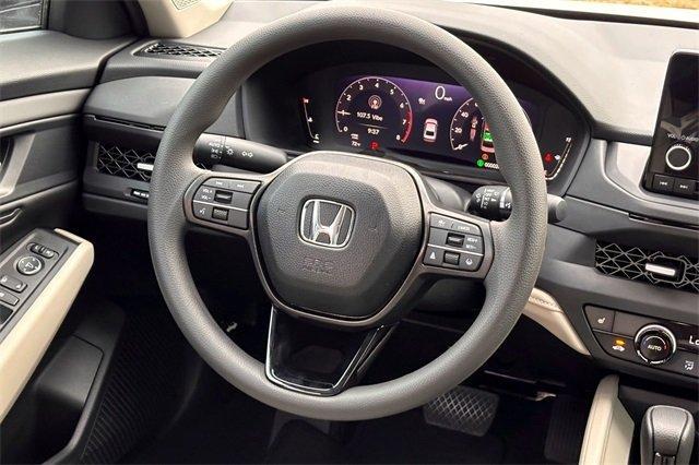 new 2025 Honda Accord car, priced at $32,210