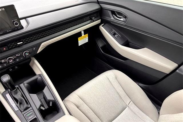 new 2025 Honda Accord car, priced at $32,210