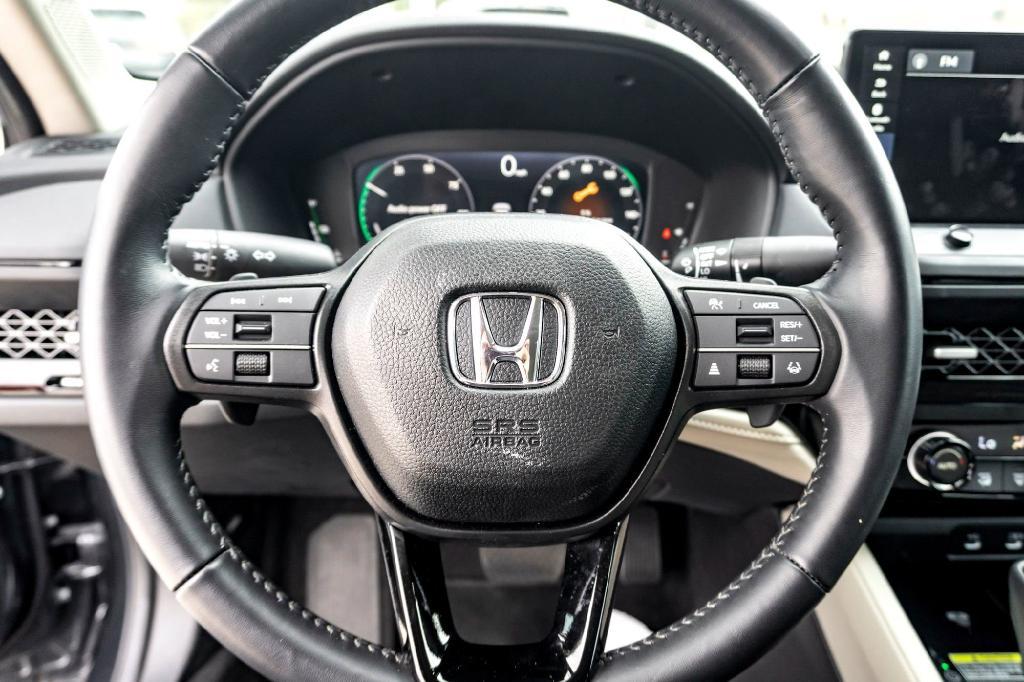 used 2025 Honda Accord Hybrid car, priced at $33,977