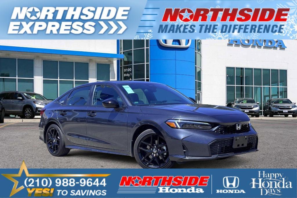 used 2025 Honda Civic Hybrid car, priced at $27,977