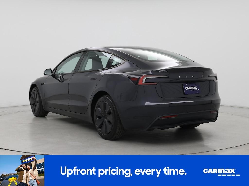 used 2025 Tesla Model 3 car, priced at $39,998