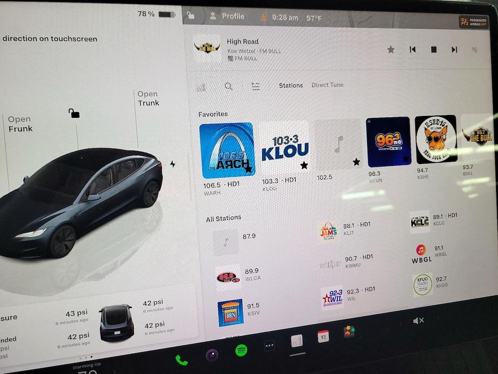 used 2025 Tesla Model 3 car, priced at $39,998