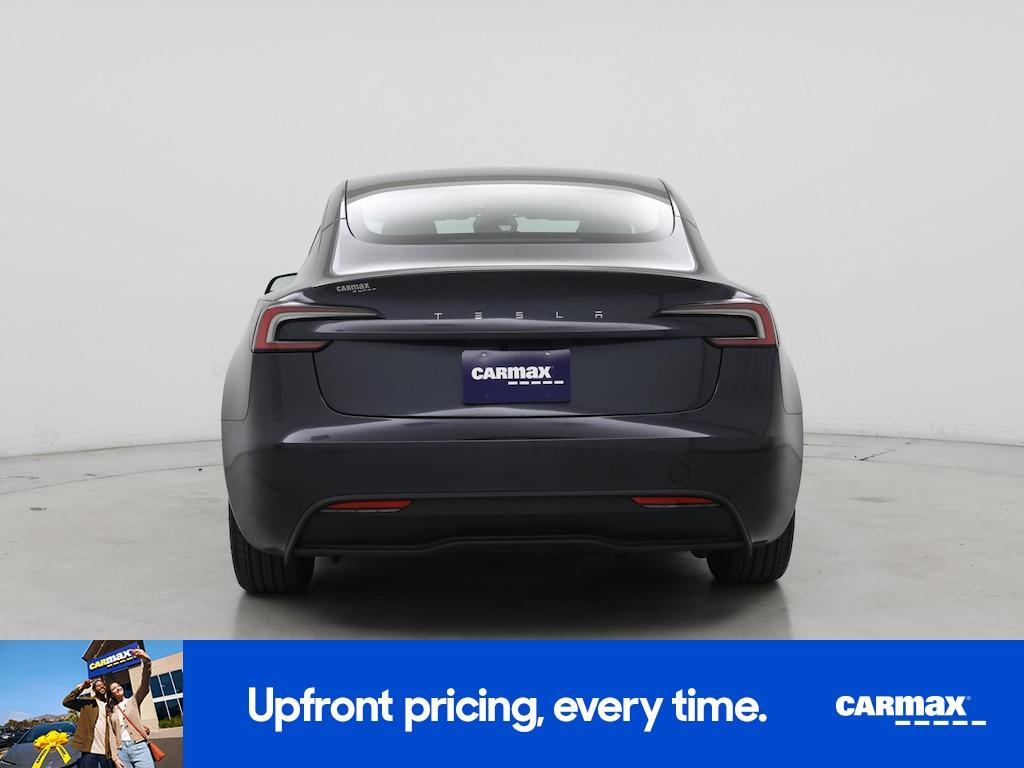 used 2025 Tesla Model 3 car, priced at $39,998