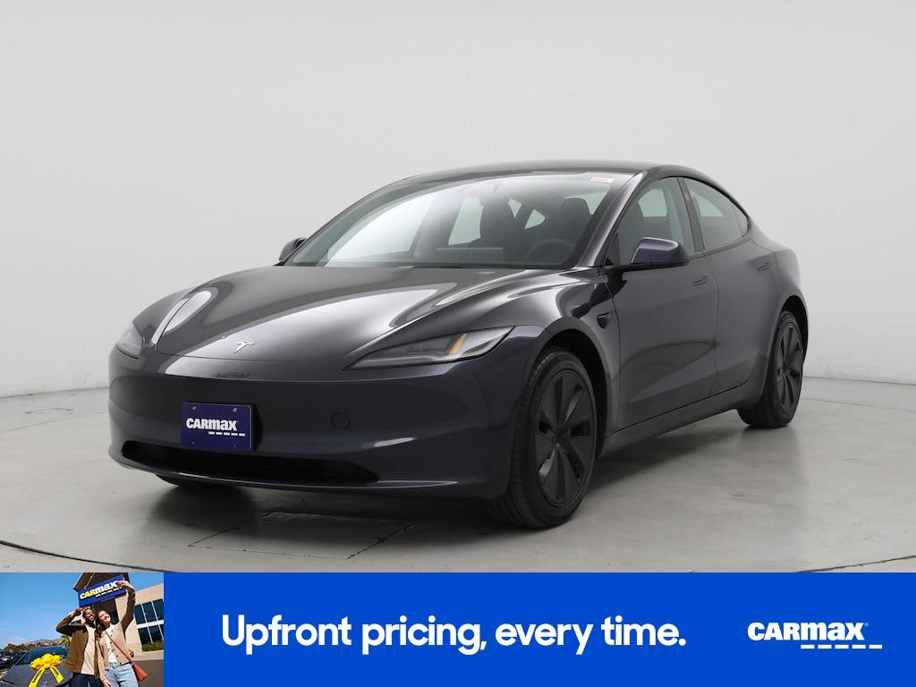 used 2025 Tesla Model 3 car, priced at $39,998