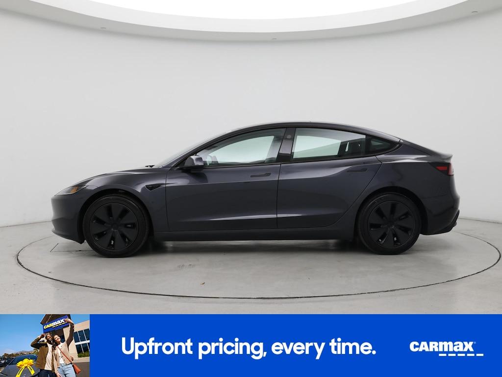 used 2025 Tesla Model 3 car, priced at $39,998