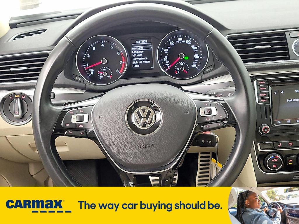 used 2017 Volkswagen Passat car, priced at $16,998