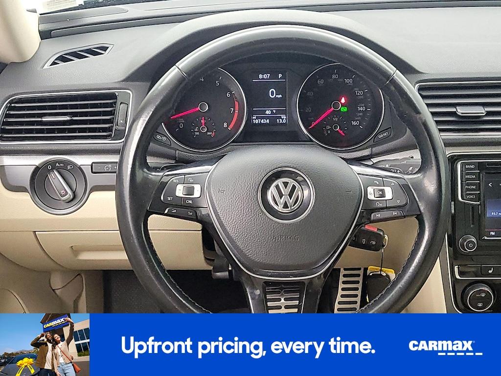 used 2017 Volkswagen Passat car, priced at $13,998