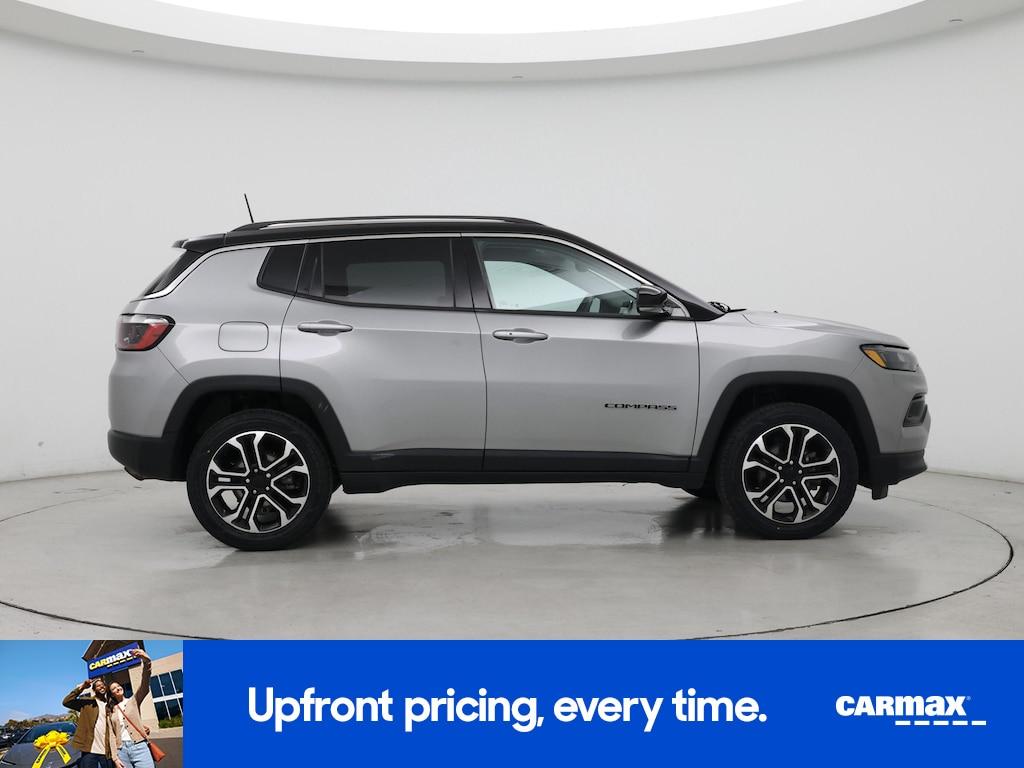 used 2022 Jeep Compass car, priced at $21,998