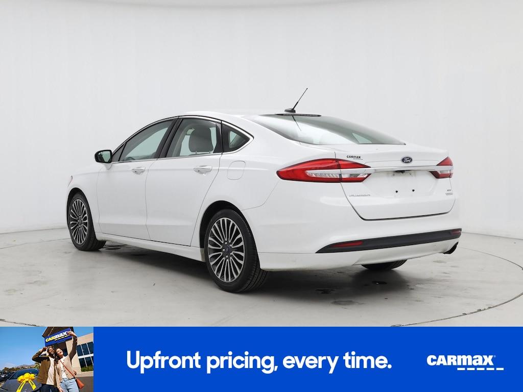 used 2017 Ford Fusion car, priced at $11,998