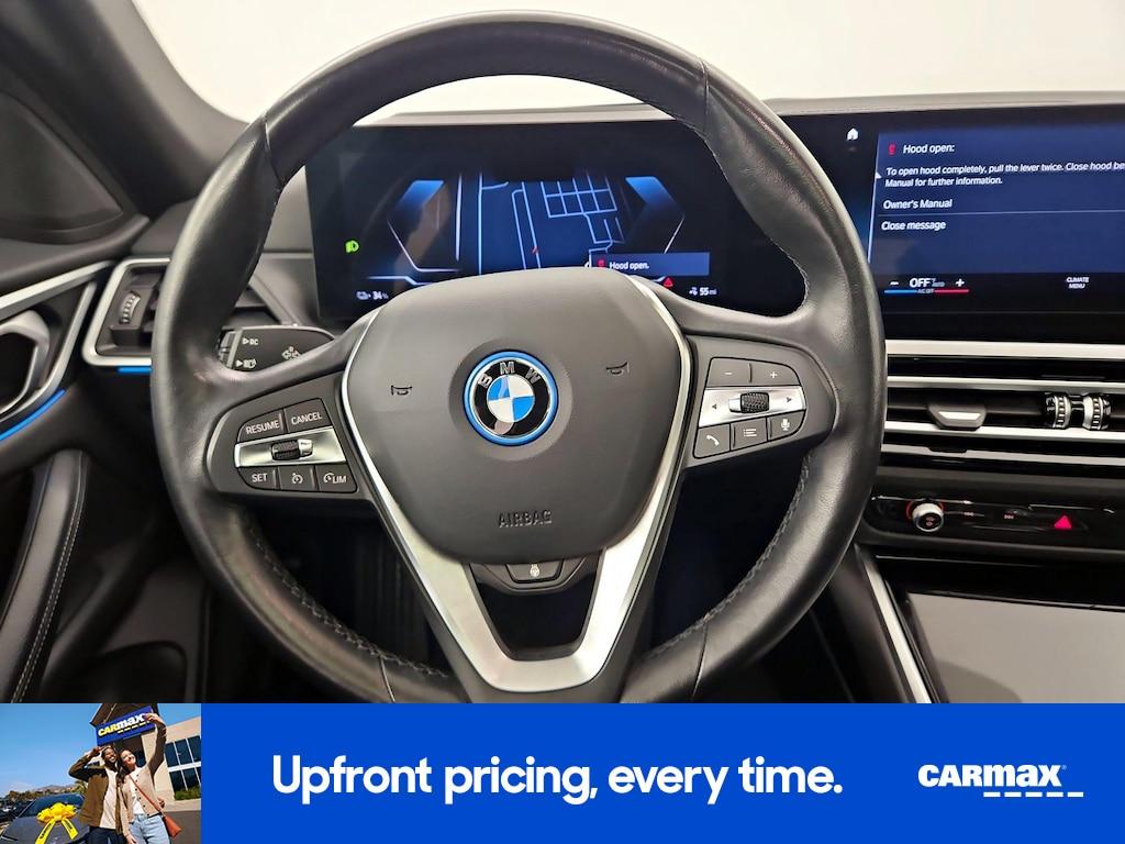 used 2023 BMW i4 Gran Coupe car, priced at $29,998