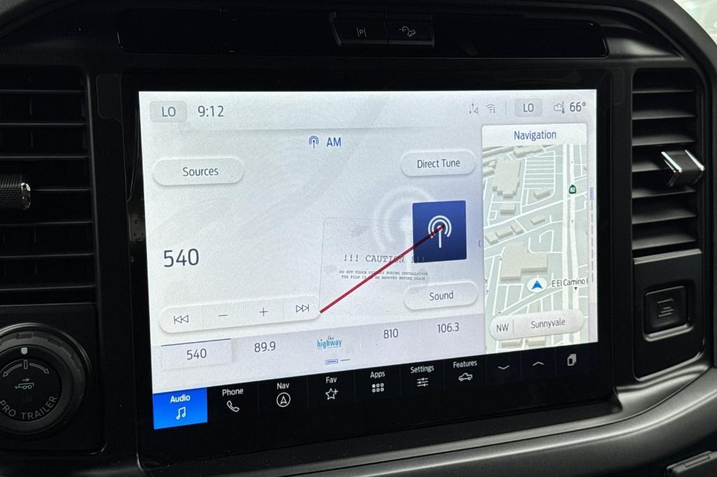 new 2025 Ford F-150 car, priced at $58,505