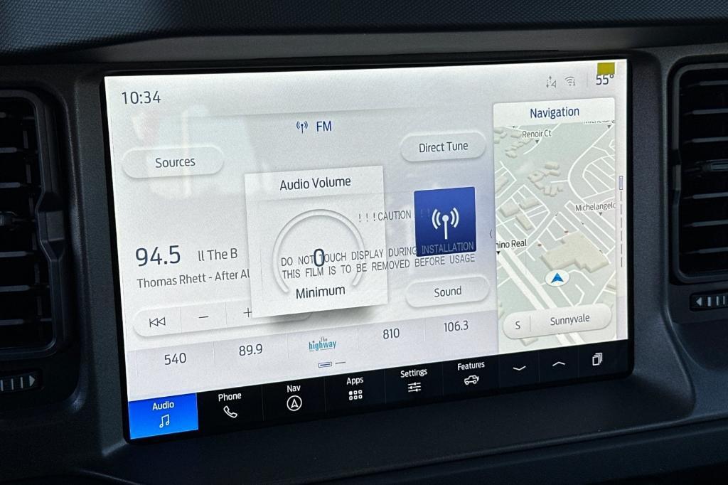 new 2025 Ford Bronco car, priced at $58,579