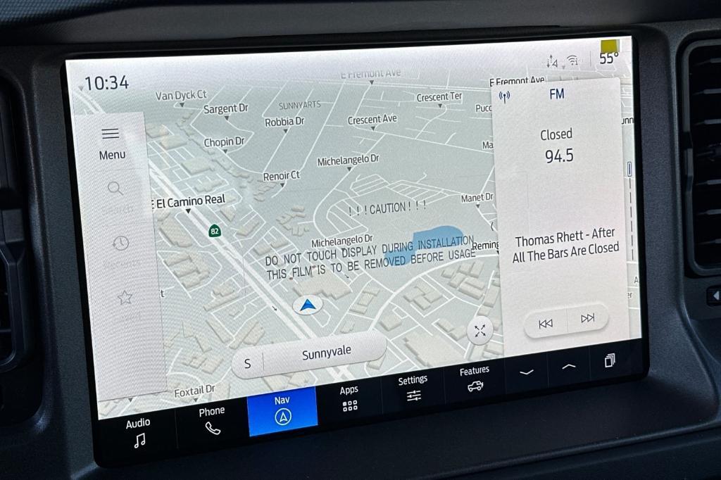 new 2025 Ford Bronco car, priced at $58,579