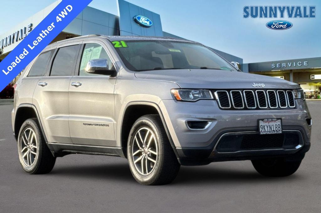 used 2021 Jeep Grand Cherokee car, priced at $20,850