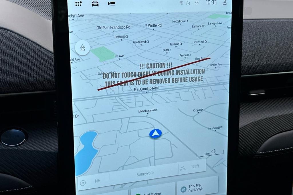 new 2025 Ford Mustang Mach-E car, priced at $46,173