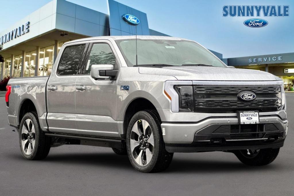 new 2025 Ford F-150 Lightning car, priced at $78,656