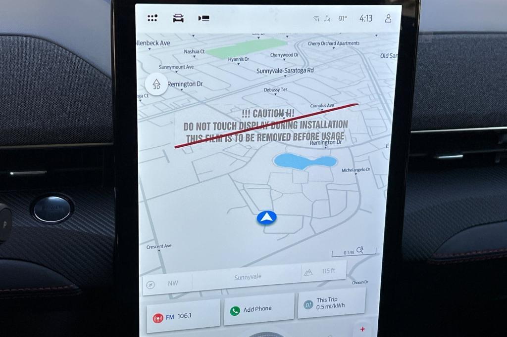 new 2025 Ford Mustang Mach-E car, priced at $47,698