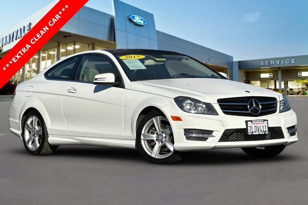 used 2015 Mercedes-Benz C-Class car, priced at $10,995
