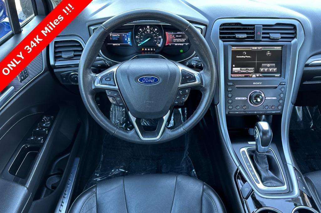 used 2016 Ford Fusion Energi car, priced at $15,995