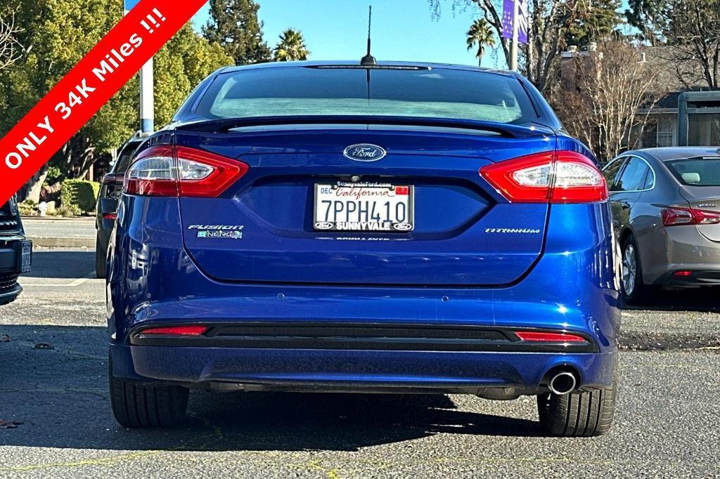 used 2016 Ford Fusion Energi car, priced at $15,995